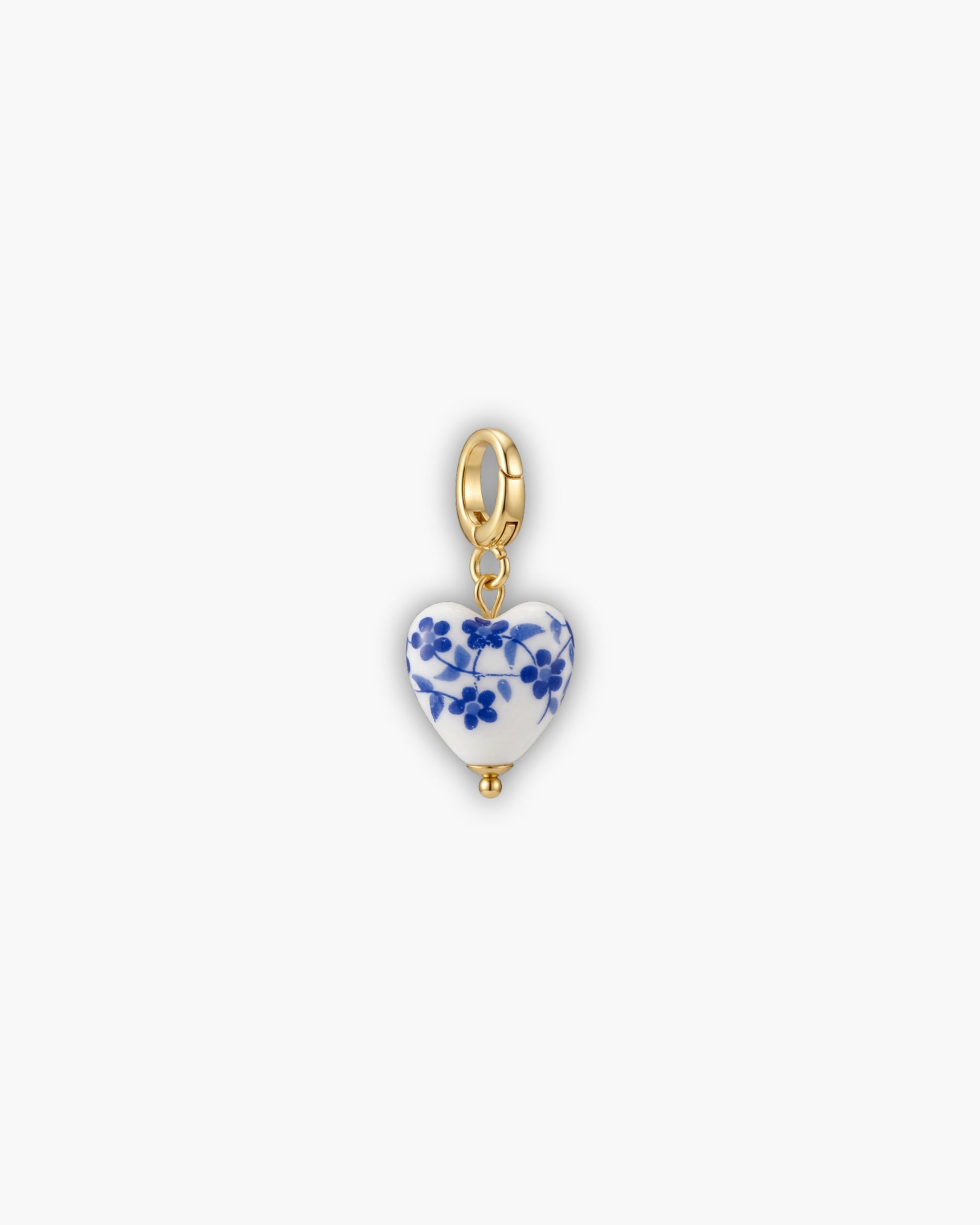 BLUE HEART CHARM