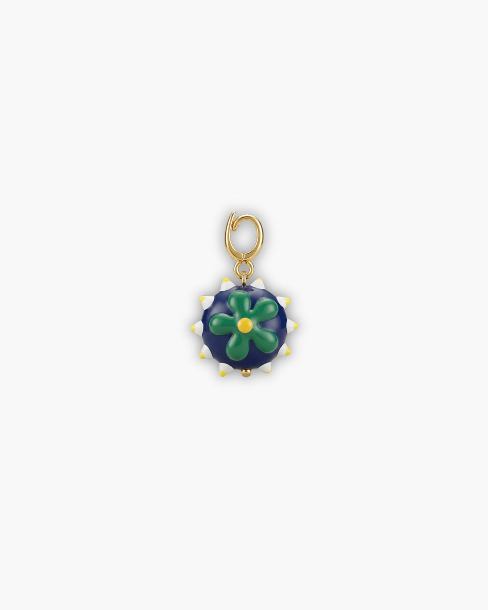 GREEN FLOWER CHARM