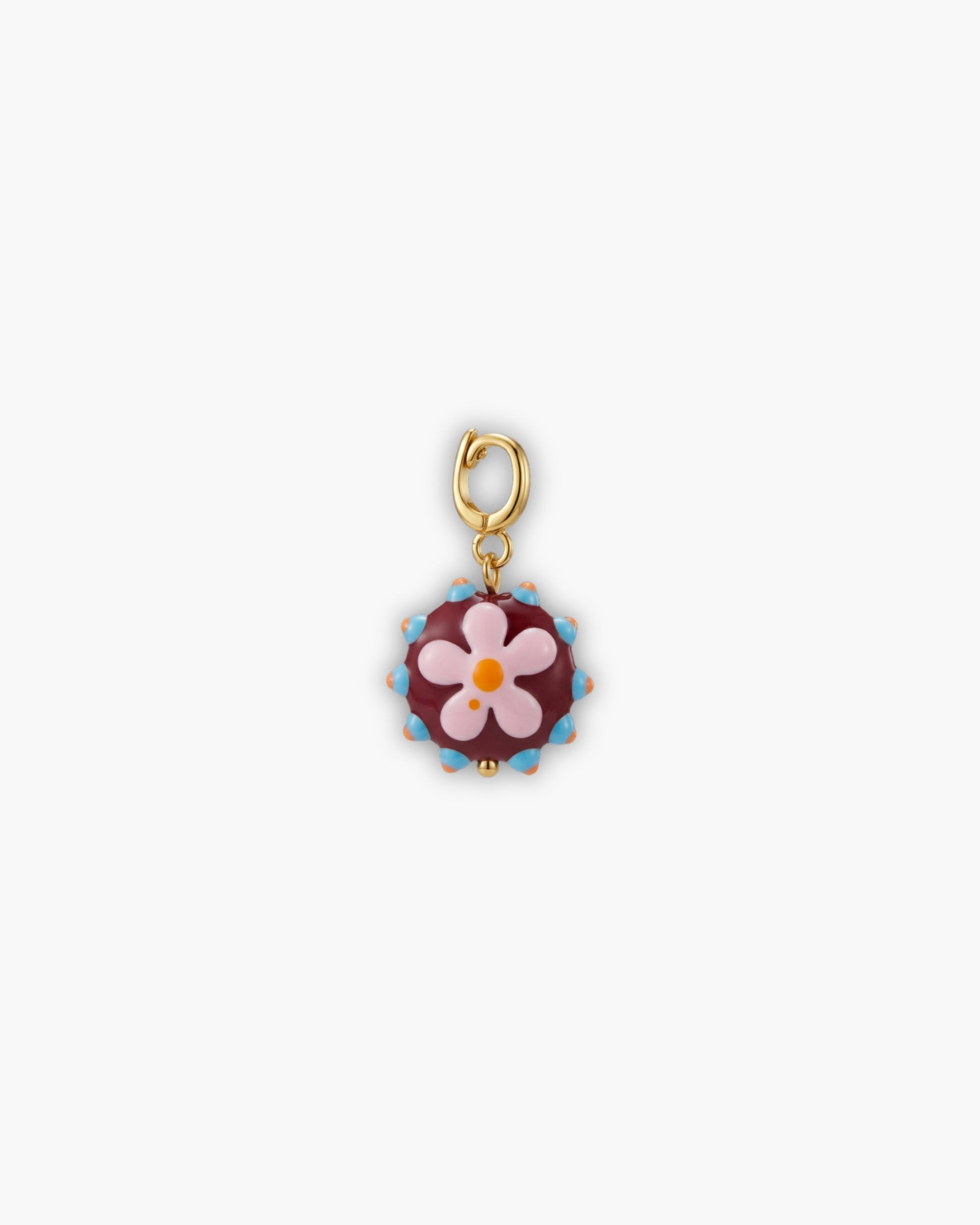 PINK FLOWER CHARM