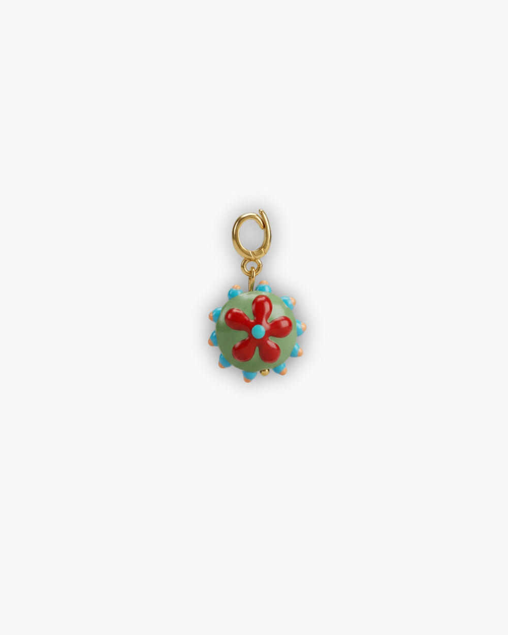 RED FLOWER CHARM
