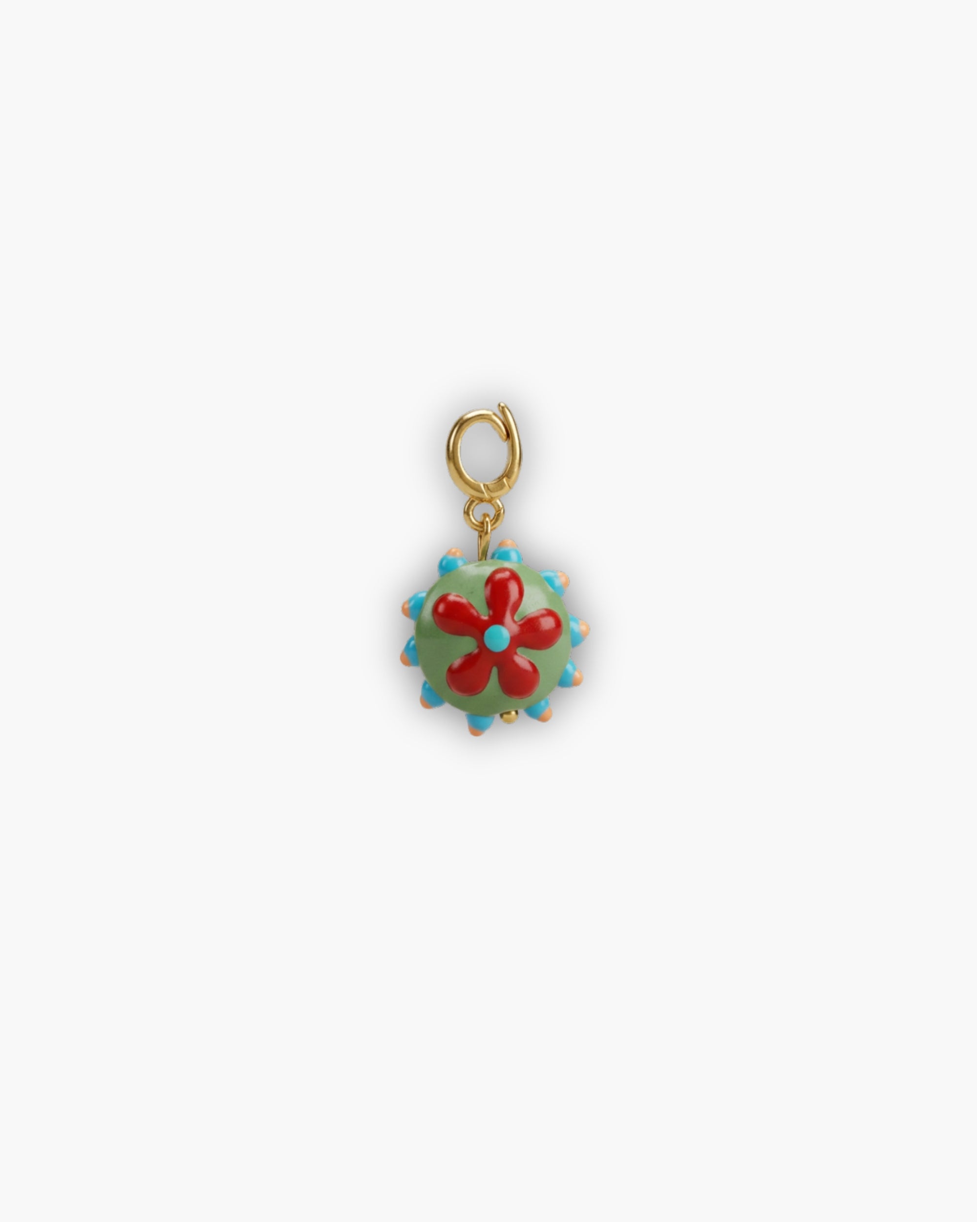RED FLOWER CHARM
