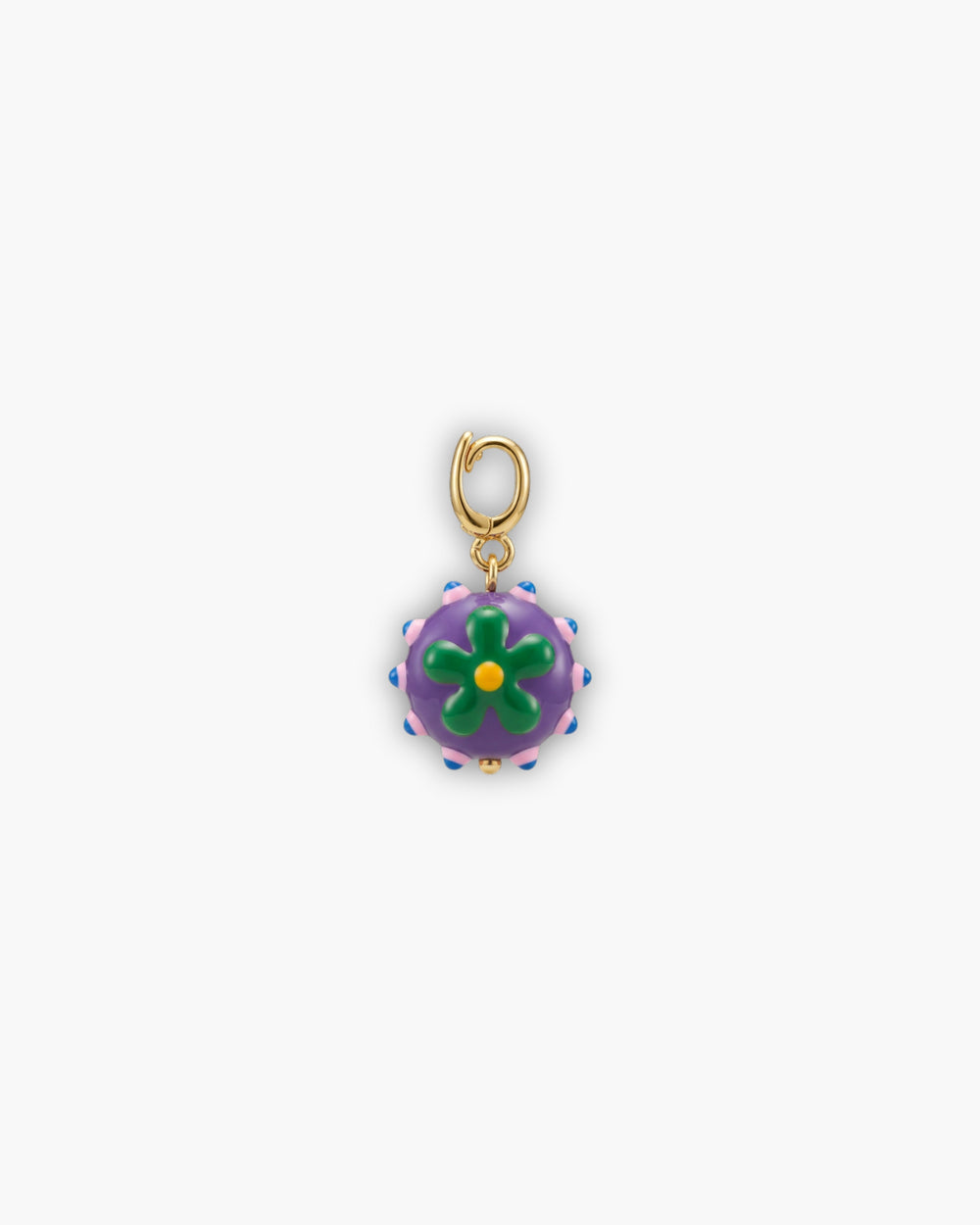 GREEN FLOWER CHARM