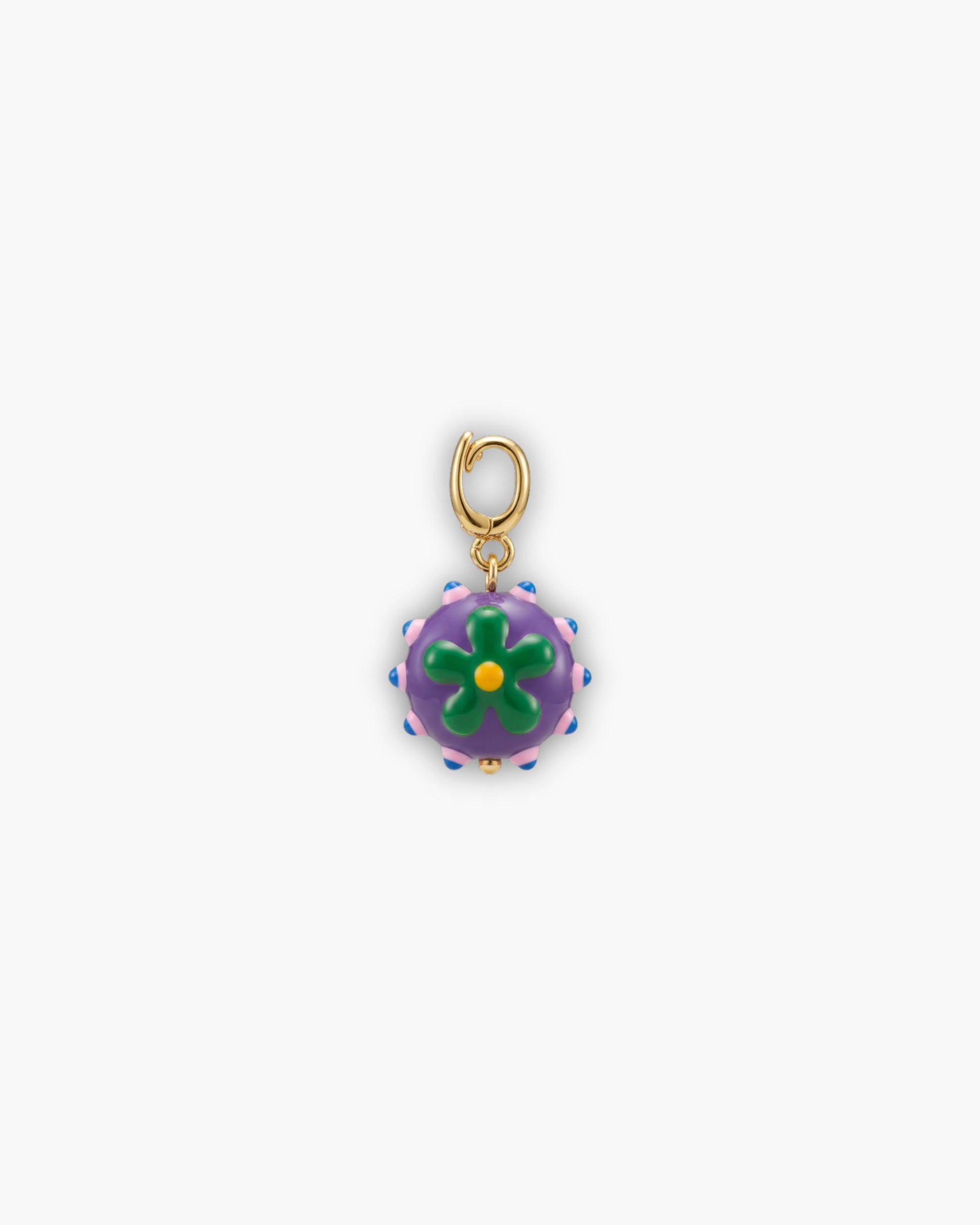 GREEN FLOWER CHARM