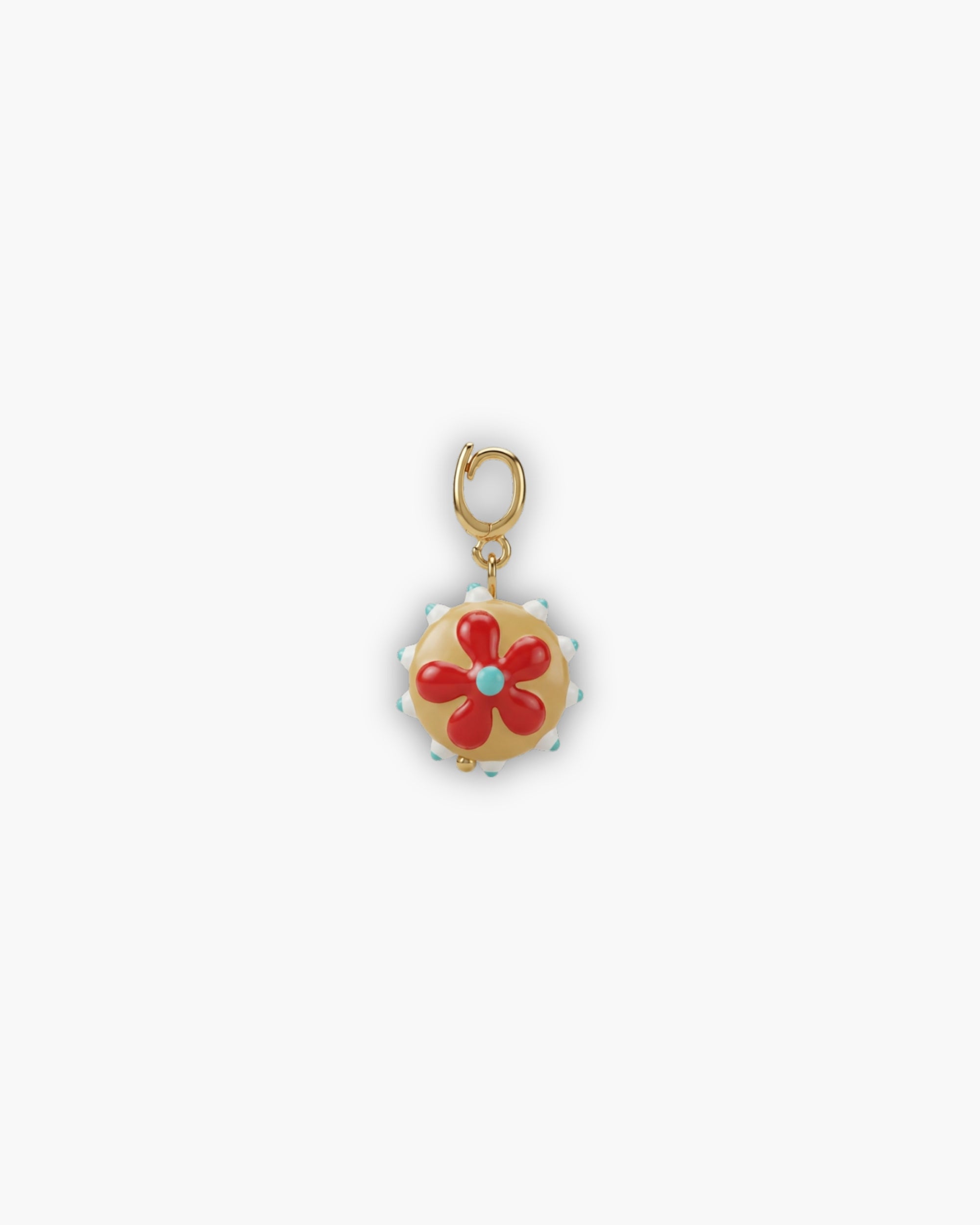 RED FLOWER CHARM