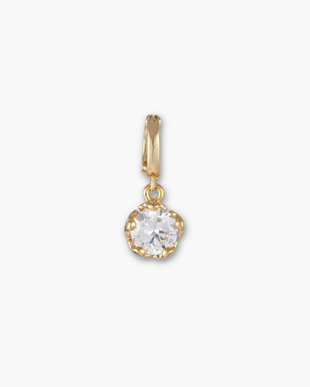 WHITE GEM STONE CHARM