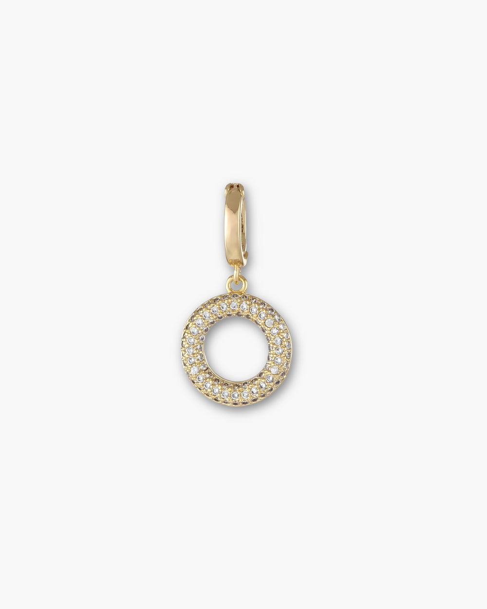 CIRCLE GEMSTONE CHARM