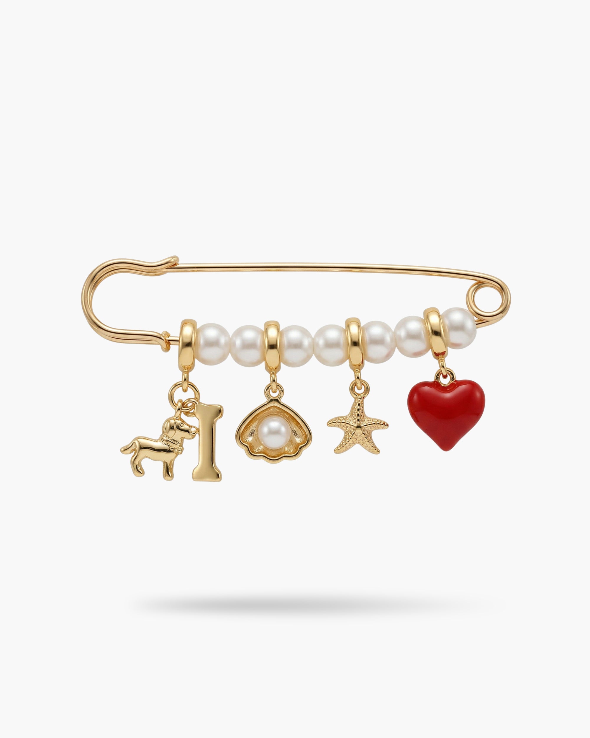LOVE DOG BEACH CHARM SET