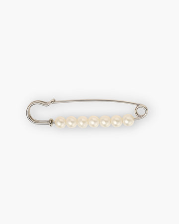 PEARL PIN SILVER