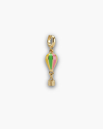 COLOURFUL HOT AIR BALLOON CHARM