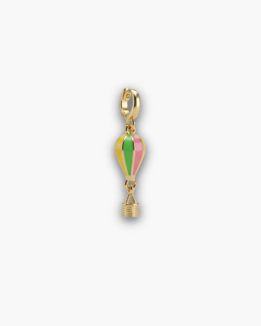 COLOURFUL HOT AIR BALLOON CHARM
