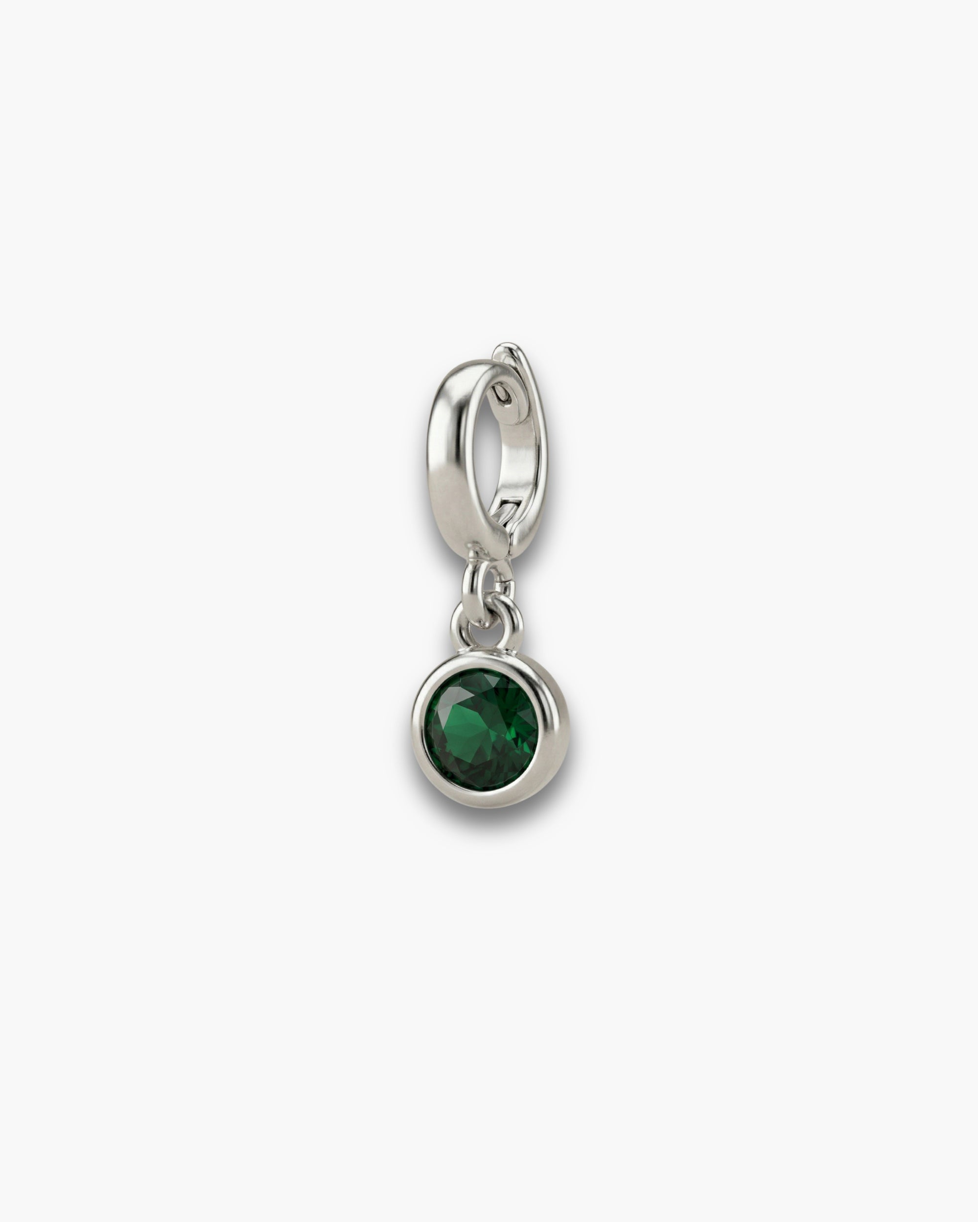 EMERALD GREEN GEM STONE CHARM