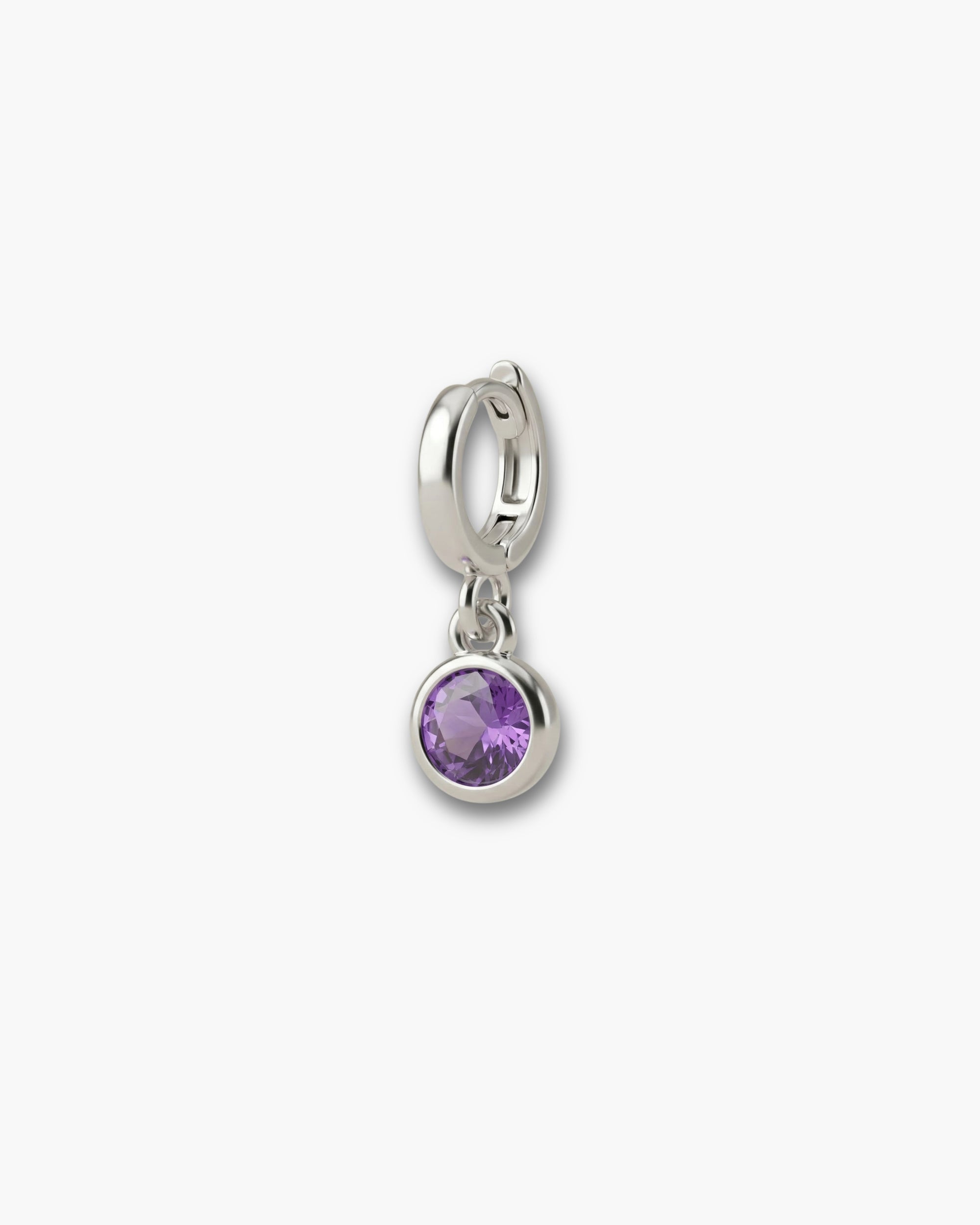 PURPLE GEM STONE CHARM