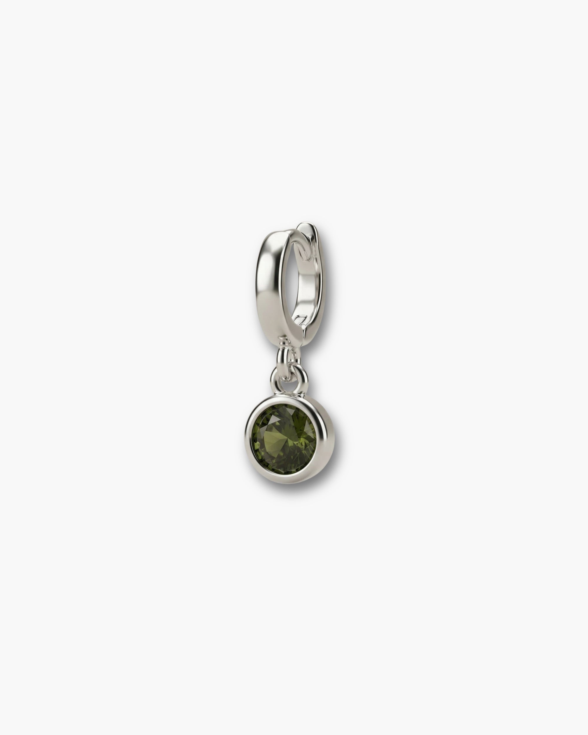 FOREST GREEN GEM STONE CHARM