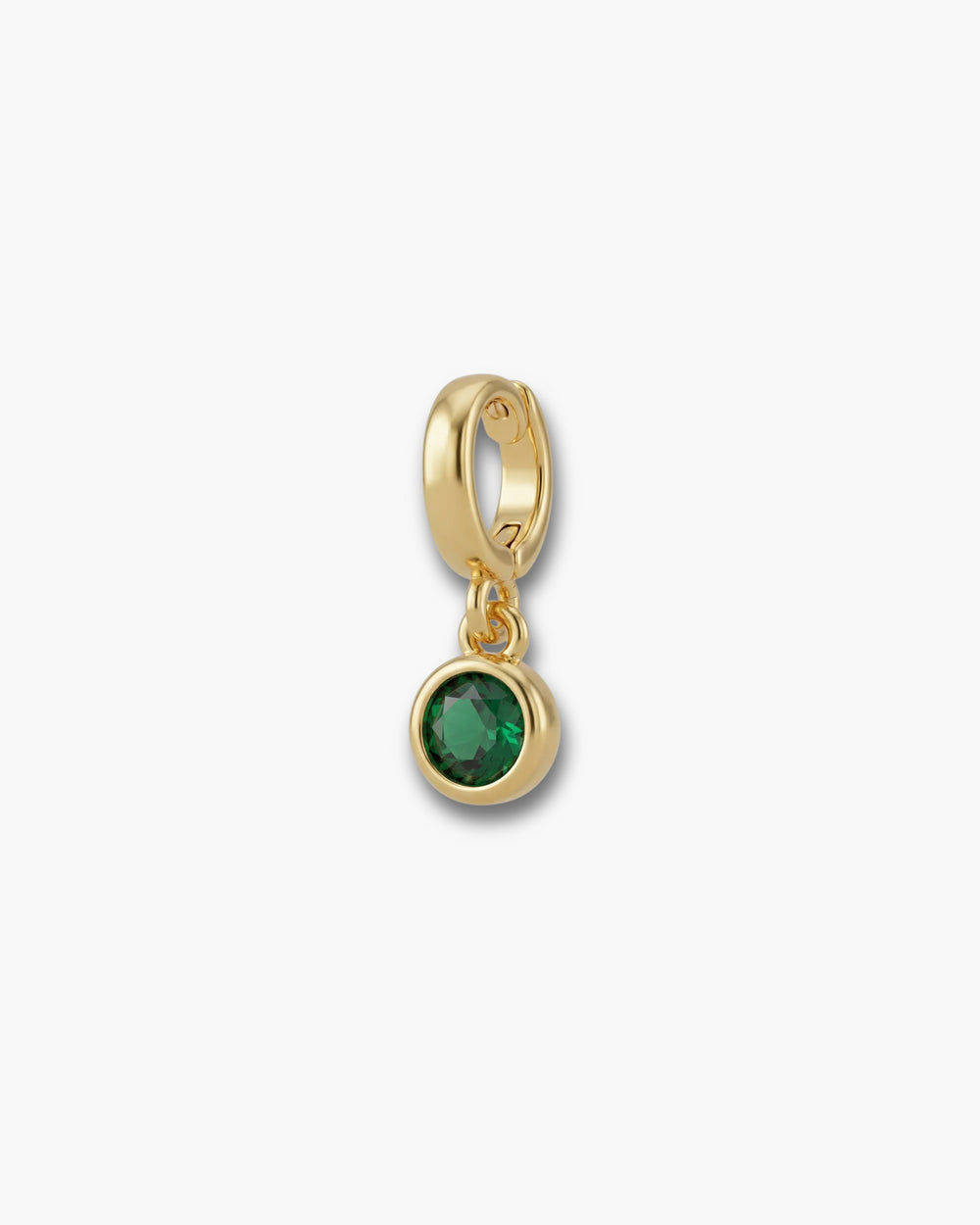 EMERALD GREEN GEM STONE CHARM