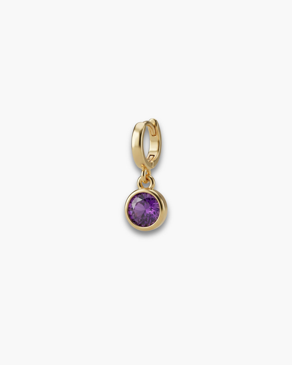 PURPLE GEM STONE CHARM