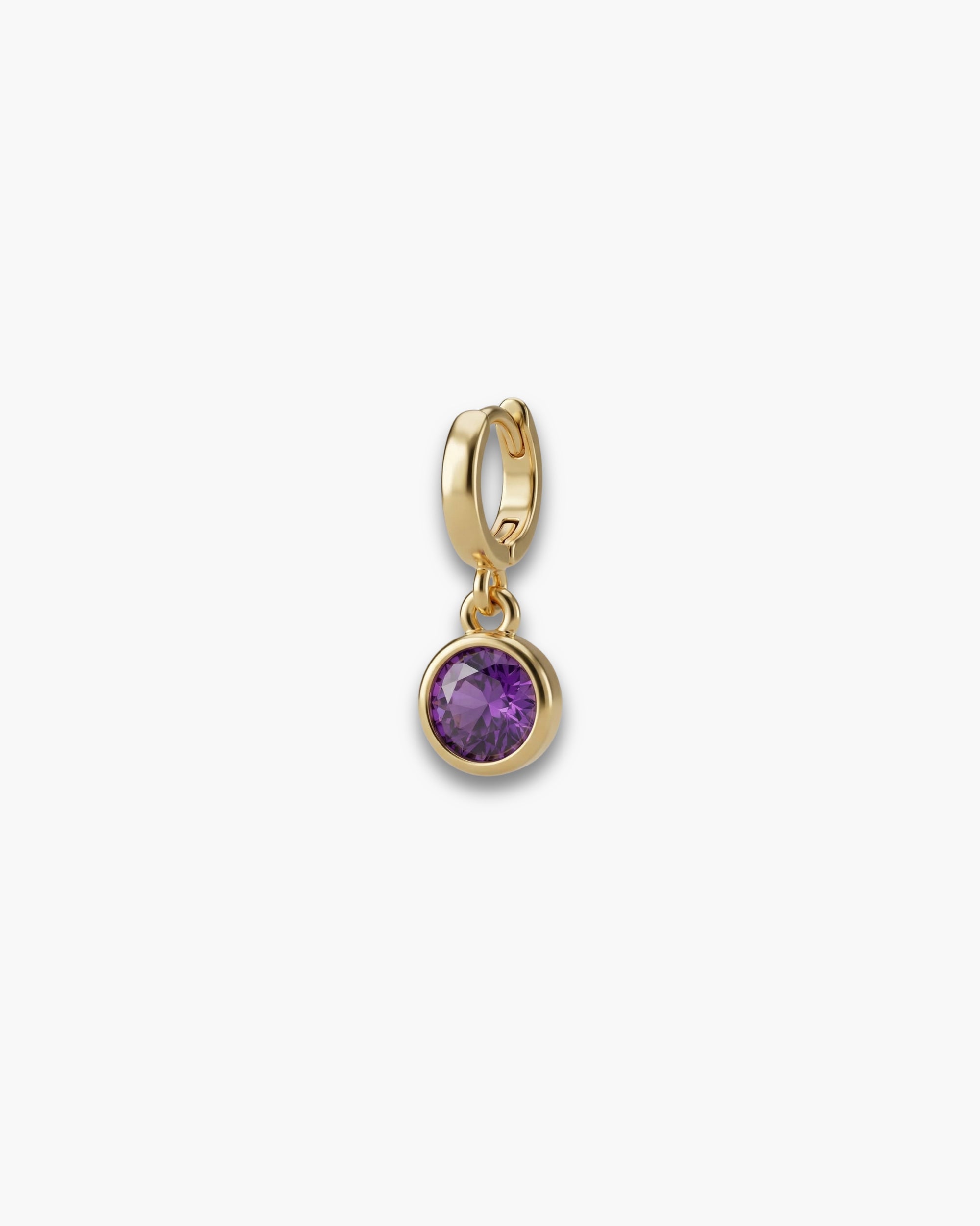 PURPLE GEM STONE CHARM