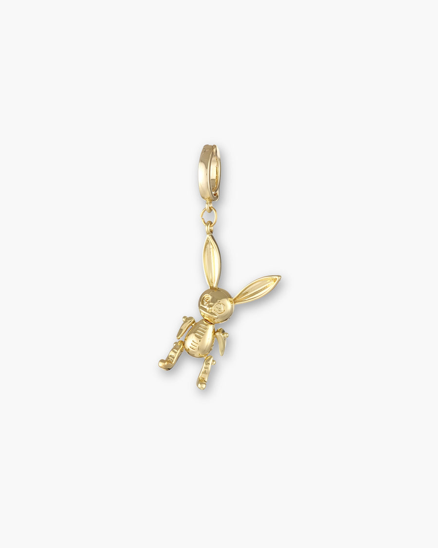 SKELETON BUNNY CHARM
