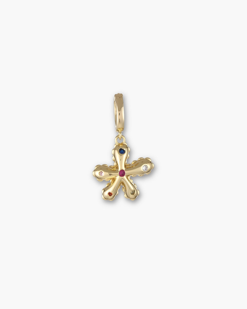 FLOWER STONE CHARM