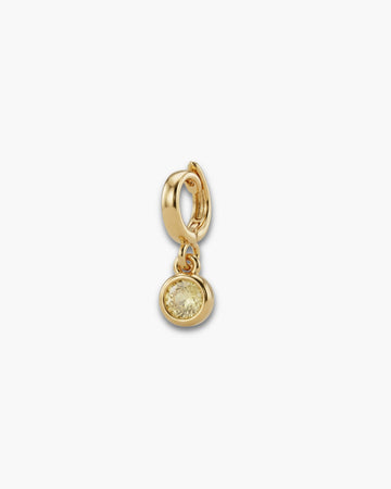 YELLOW GEM STONE CHARM