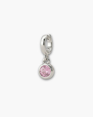 PINK BALLERINA GEM STONE CHARM